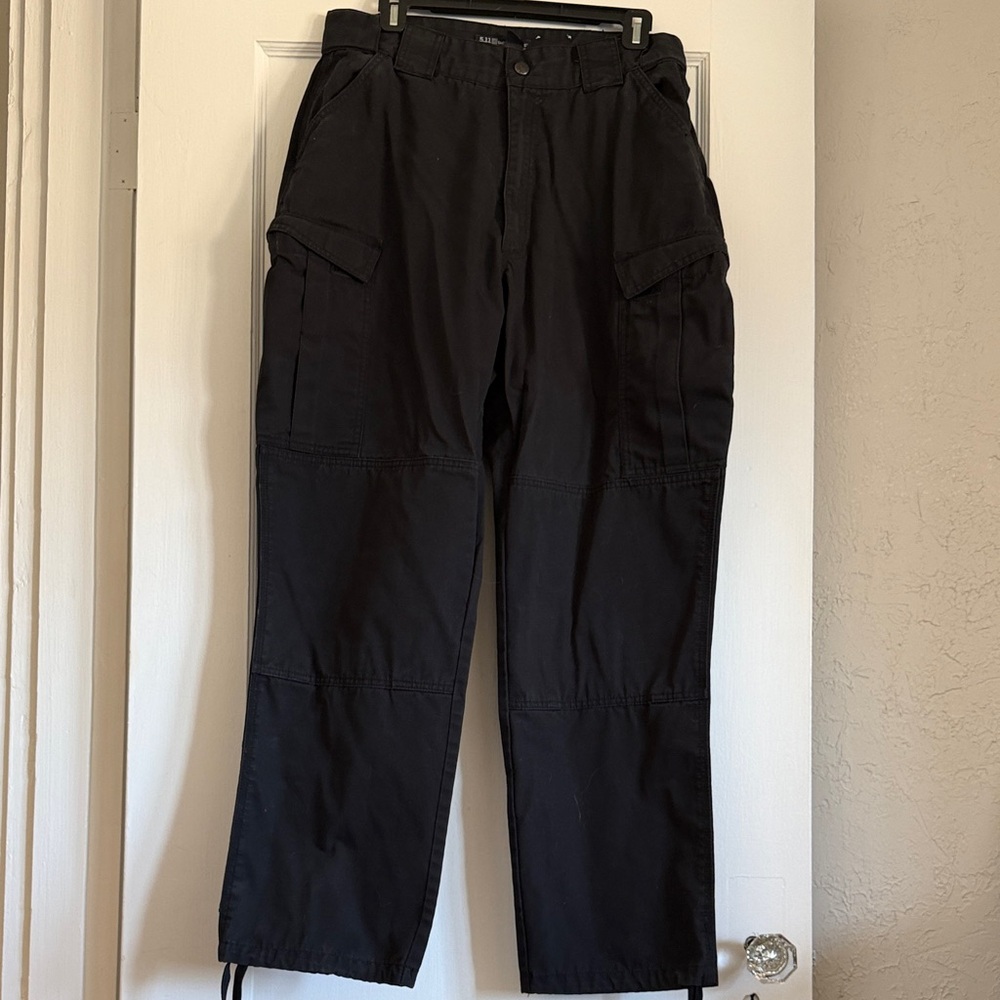 5.11 Tactical Men's Black Cargo Pants